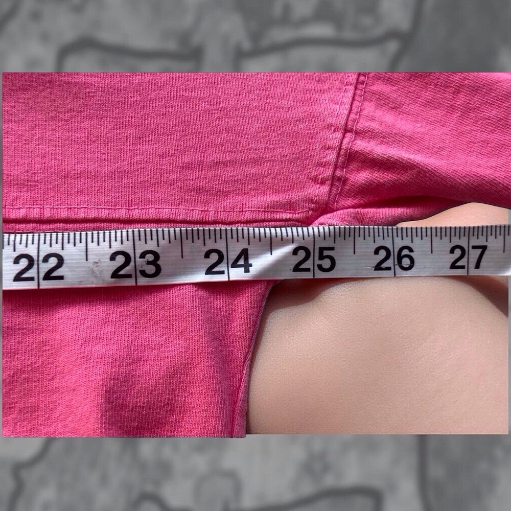 Spirit jersey - Anchored in the South Oversized Cotton Coastal Style Size M pink - Picture 6 of 12